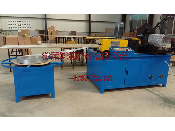 全自動(dòng)菱形網(wǎng)卷圓機(jī)004